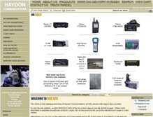 Tablet Screenshot of haydon.info